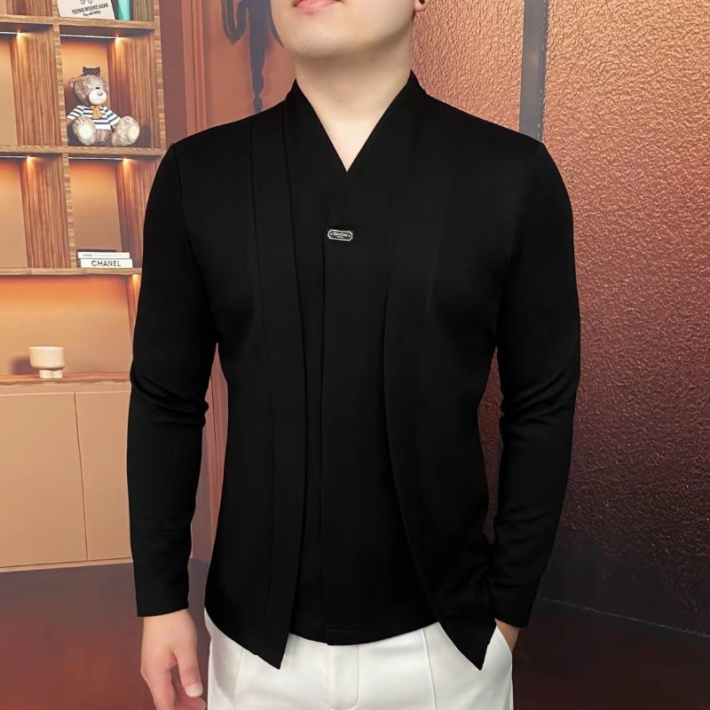 Golf Tees - Sweater Pria Musim Gugur dan Musim