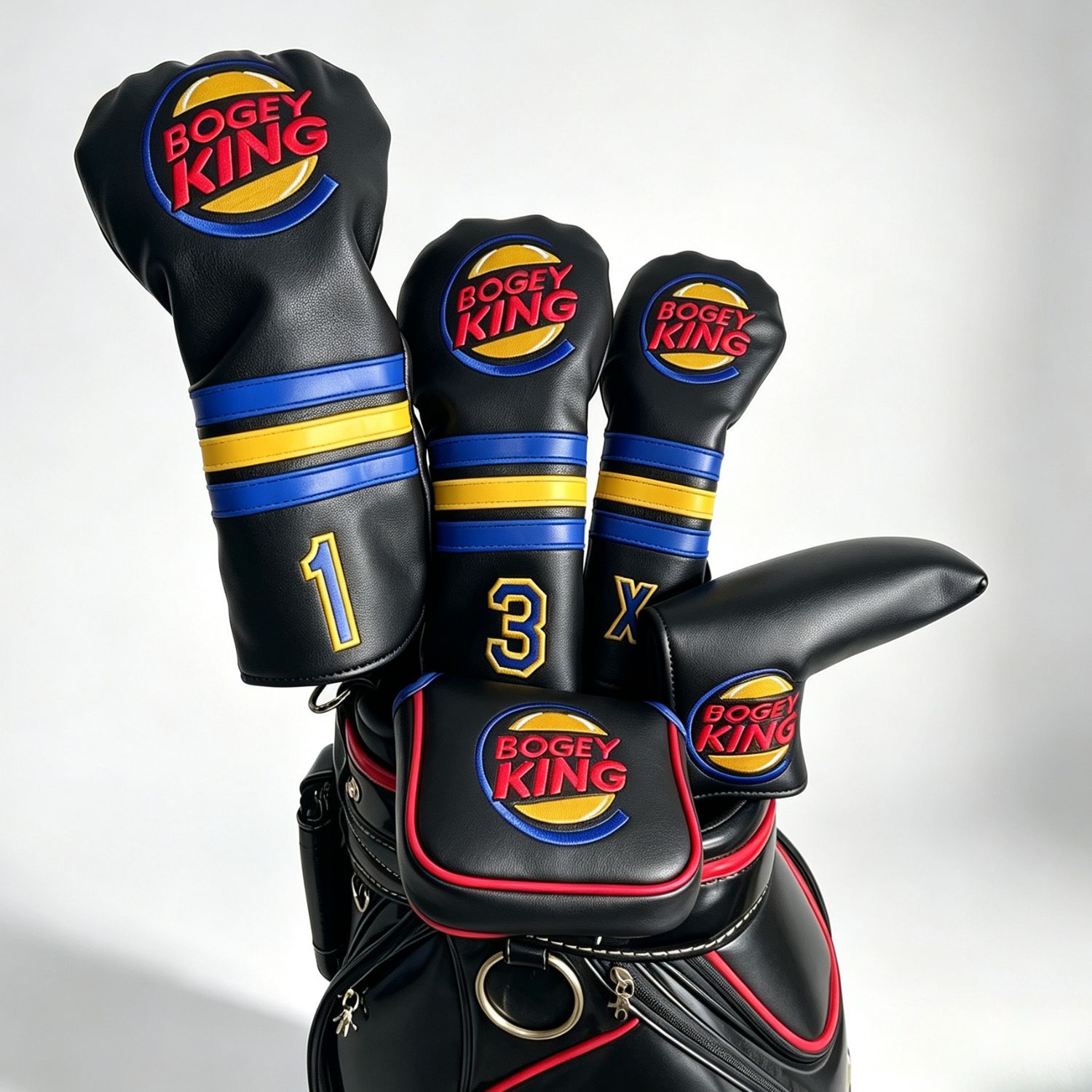 Golf Putter - Penutup Kepala Stik Golf Lucu Bogey