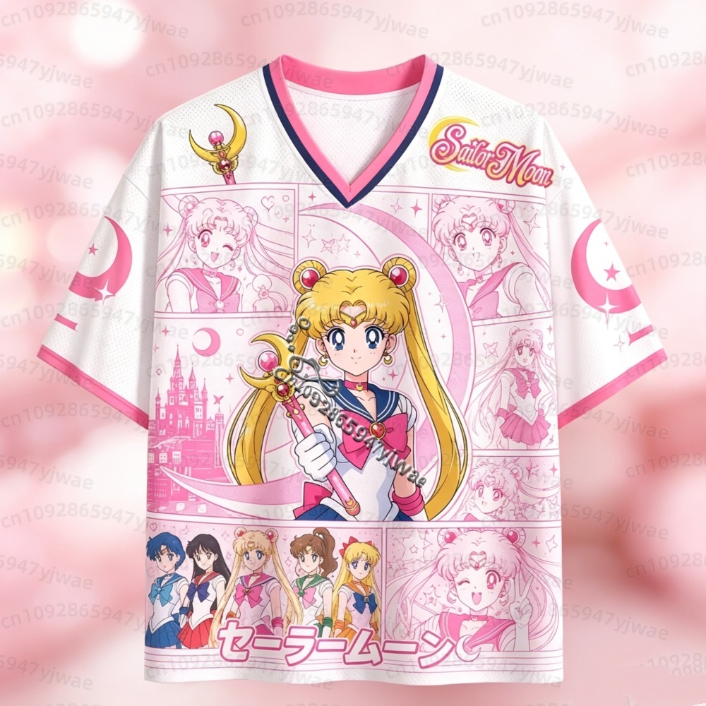 26 Kaos Jersey Anime Sailor Mo - Golf Tees ulasan dan harga