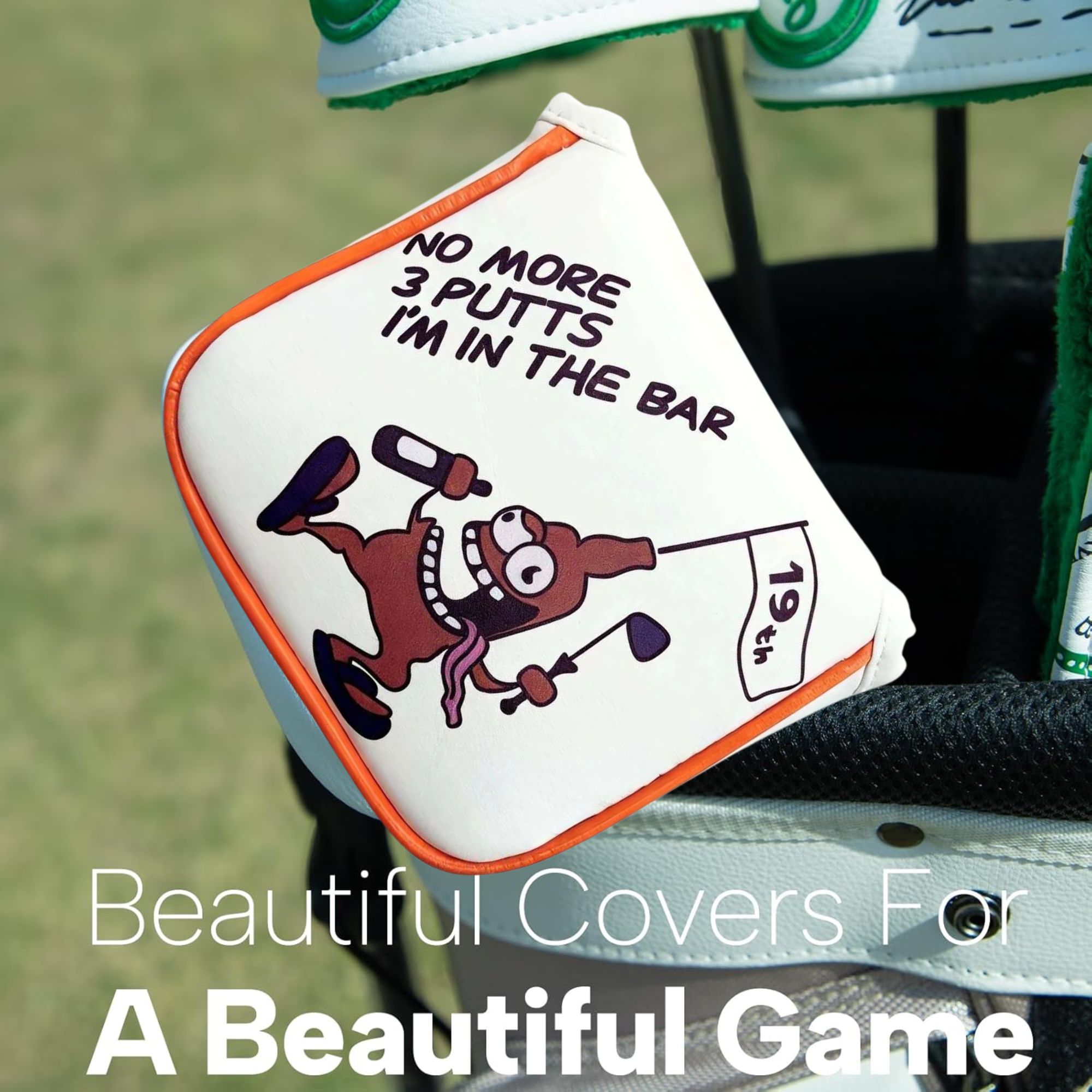 Funny Originals Sarung Putter  - Golf Putter ulasan dan harga
