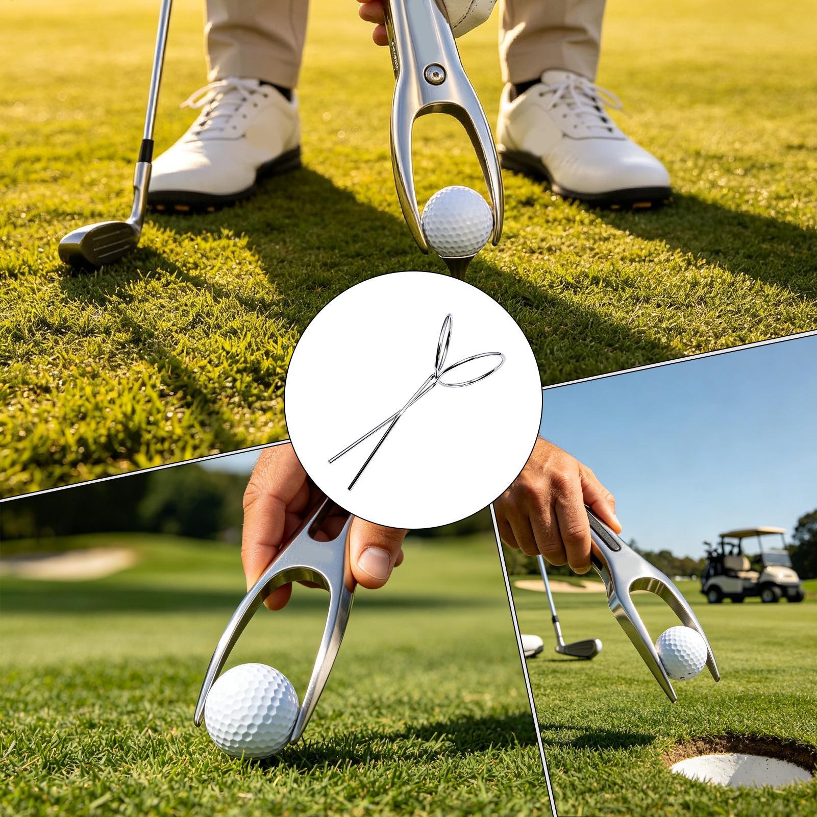 Pengambil Bola Golf Portabel T - Golf Putter ulasan dan harga